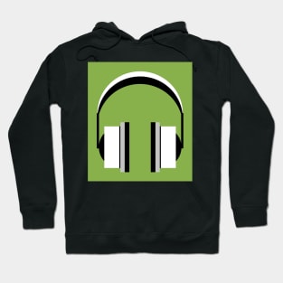 Headphones in Greenery Hoodie